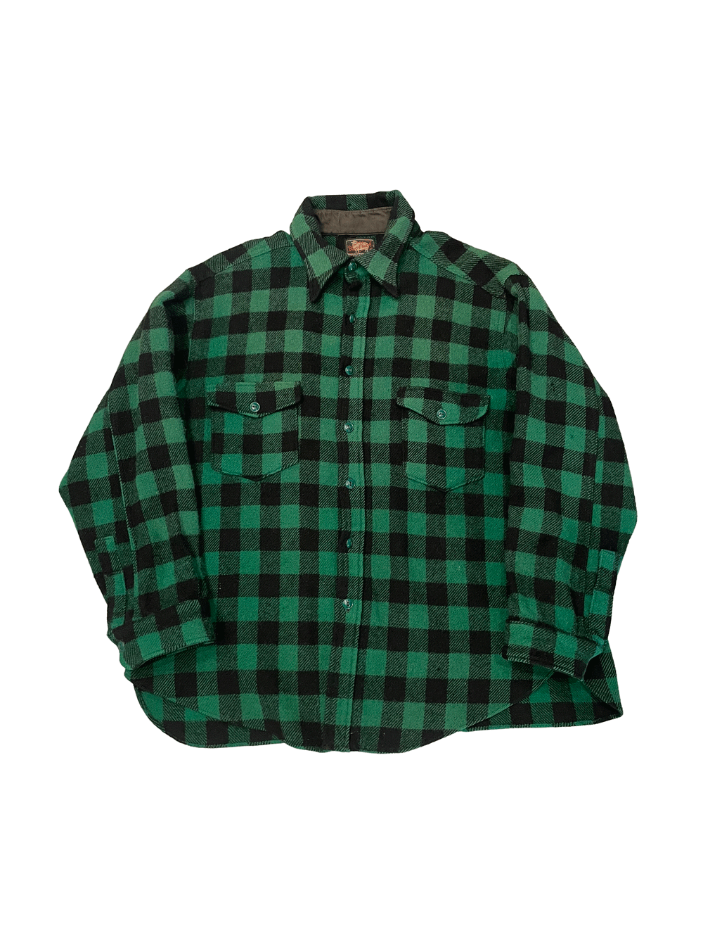50'S "Woolrich" Wool Shirt