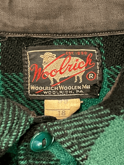 50'S "Woolrich" Wool Shirt