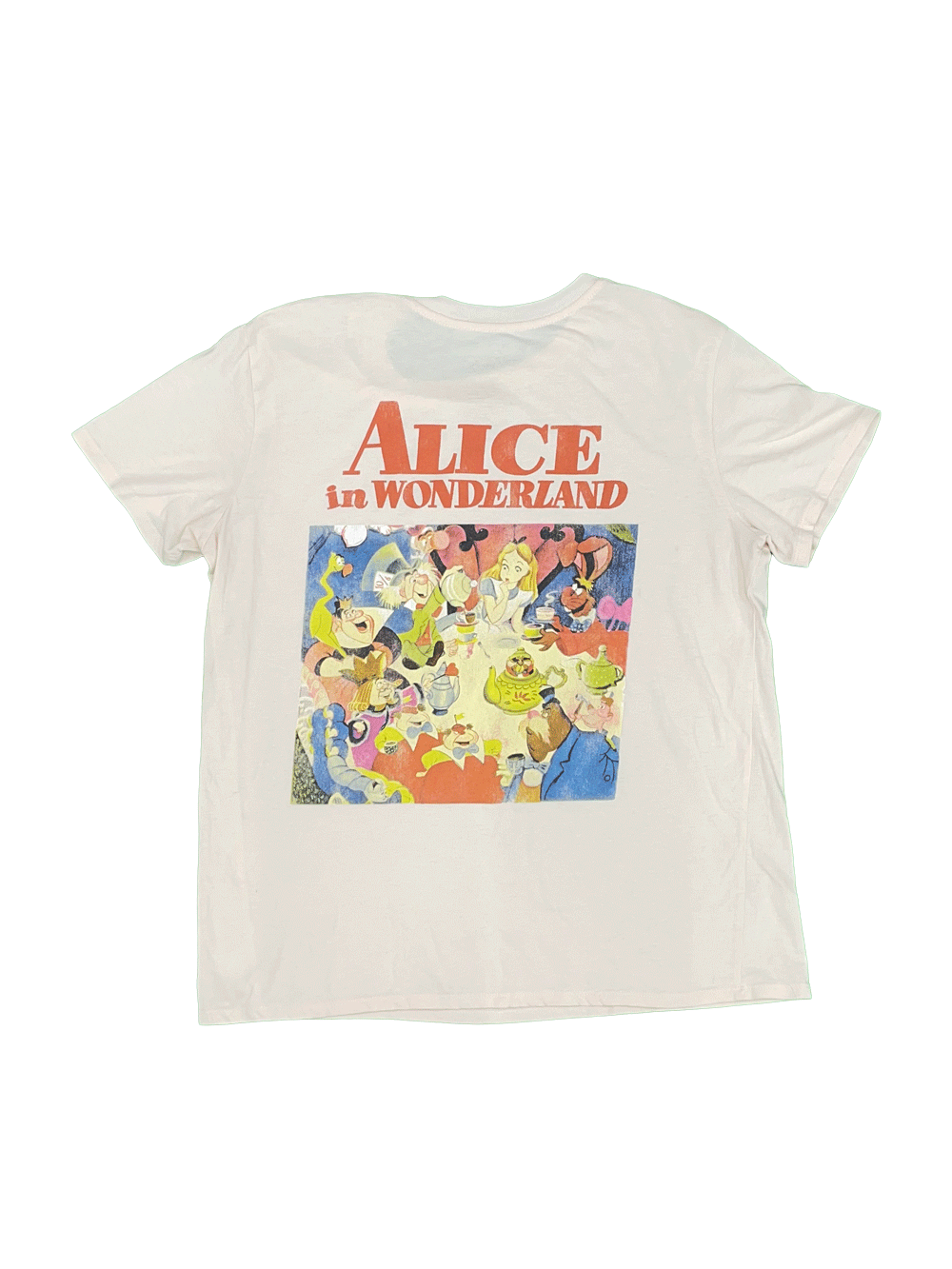 "ALICE in WONDERLAND" T-SHIRT（WOMEN'S）