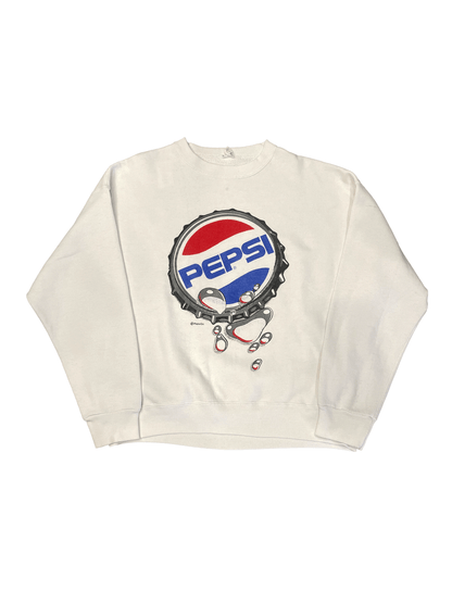 "PEPSI" Crewneck Sweat Shirt