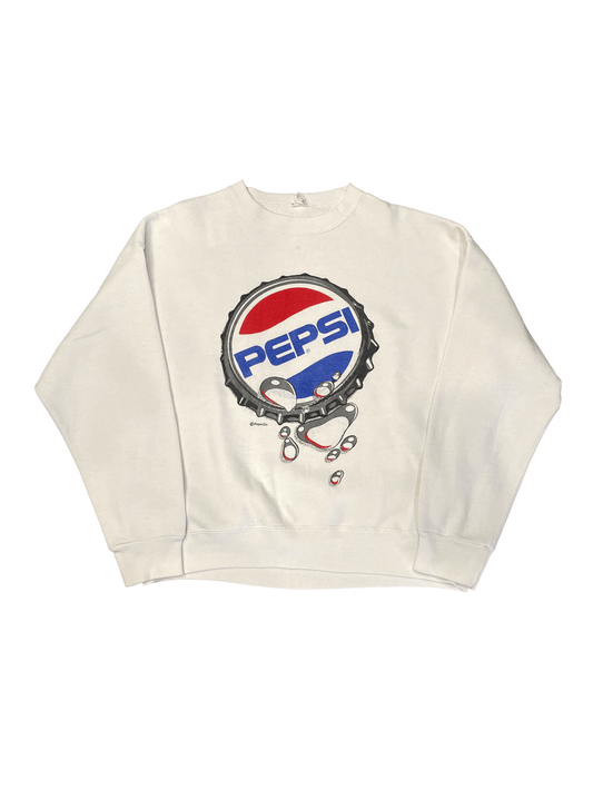 "PEPSI" Crewneck Sweat Shirt
