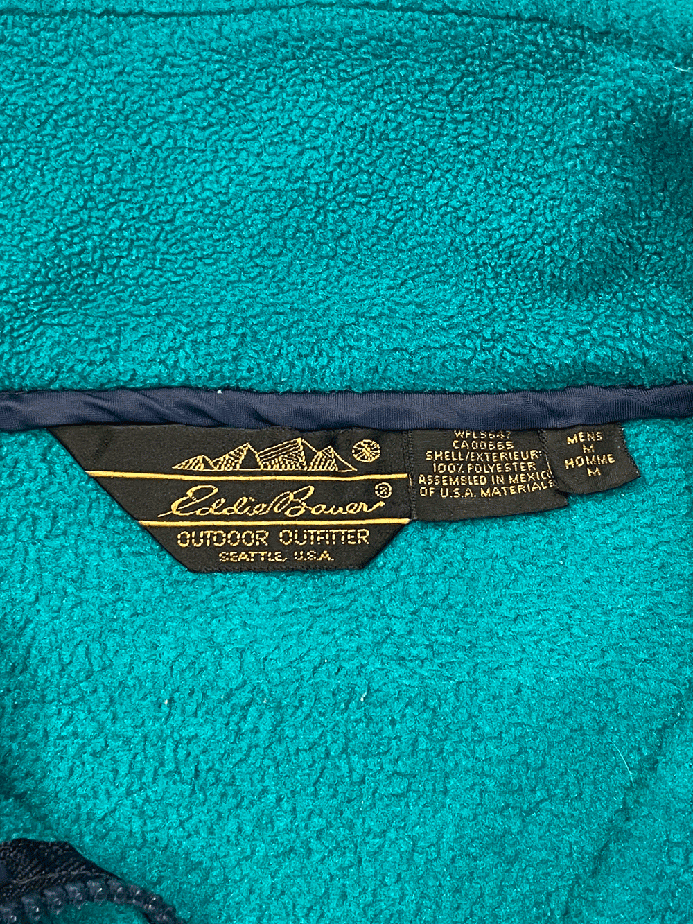 90'S "Eddie Bauer" Half-zip Fleece　Pullover