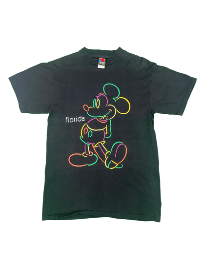 90'S DISNEY NEON MICKEY FLORIDA T-SHIRT