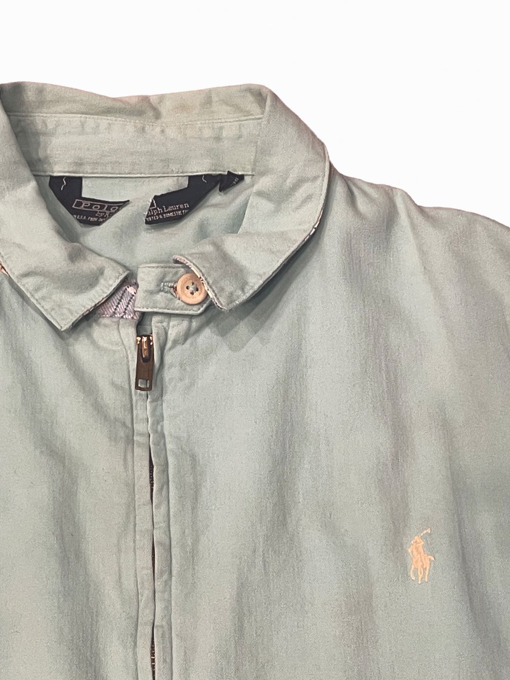 80'S "Polo by Ralph Lauren"  Cotton Harrington Jacket Made in USA