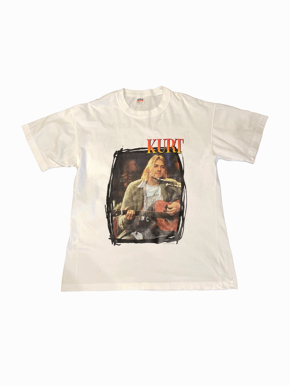 90'S "KURT COBAIN" Memorial T-shirt