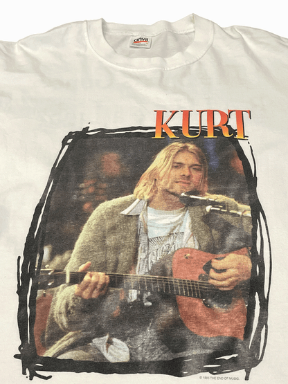90'S "KURT COBAIN" Memorial T-shirt