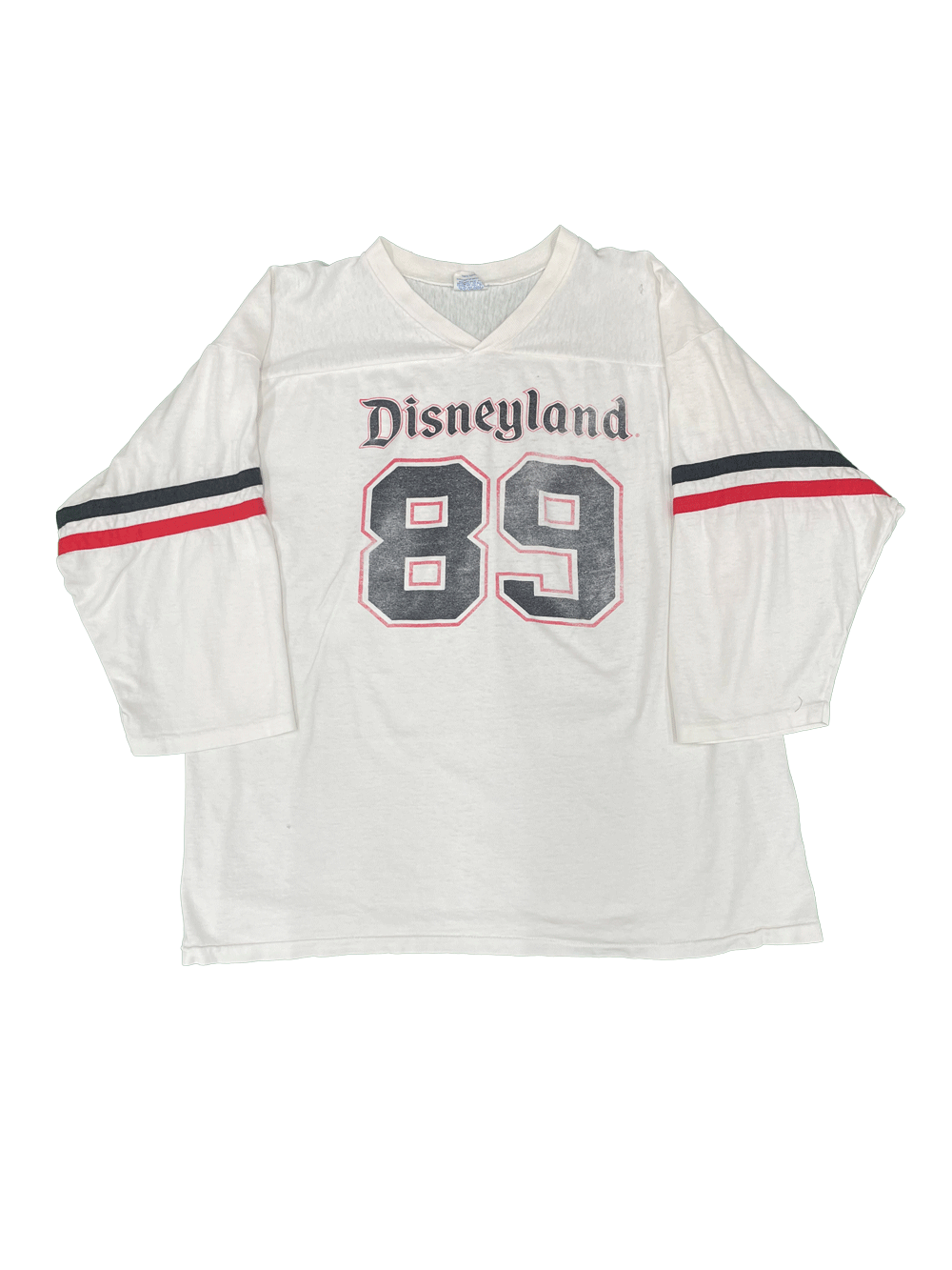 80'S DISNEYLAND FOOTBALL T-SHIRT