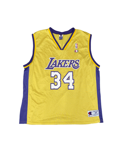 90'S NBA LAKERS "O'NEAL" Champion JERSEY