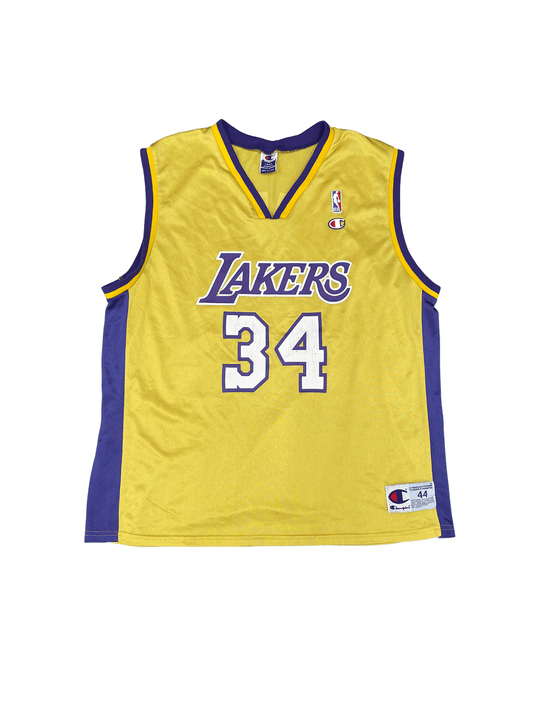 90'S NBA LAKERS "O'NEAL" Champion JERSEY