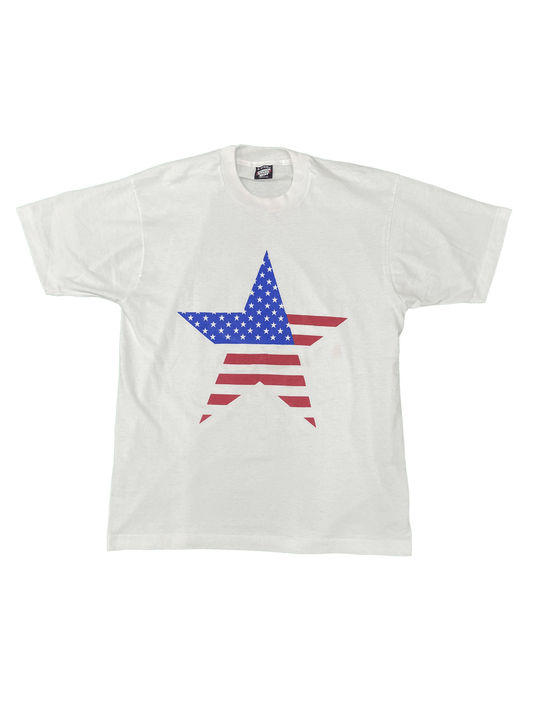 90'S AMERICA STARS AND STRIPES T-SHIRT