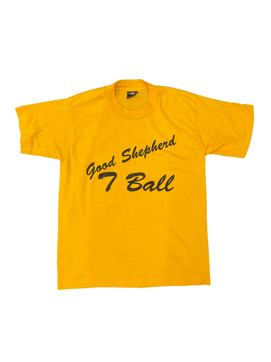 90'S "GOOD SHEPHERD 7 BALL" T-SHIRT