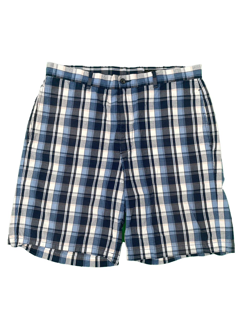 GREG NORMAN CHECK SHORTS