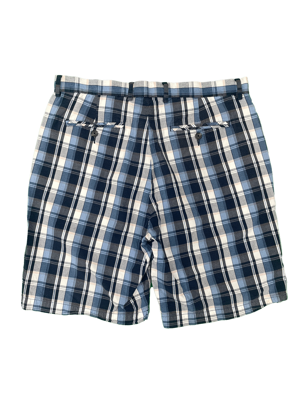GREG NORMAN CHECK SHORTS