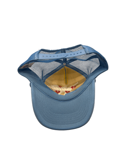 "NISSUN CAP" New York Broken Heart Custom Trucker Mesh Cap
