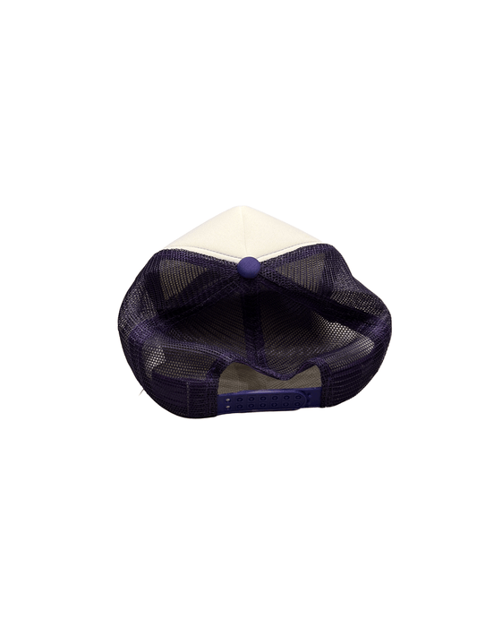 "BERRY CITRUS. NO NOTES." Message Print Mesh Cap