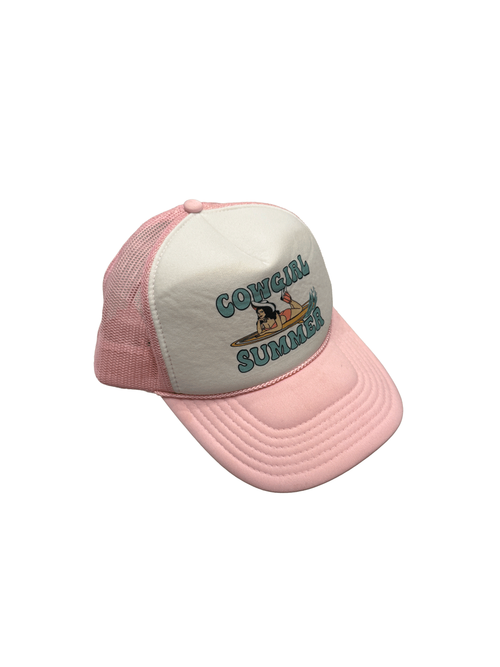 "OTTO" COWGIRL SUMMER Official Pink Trucker Cap