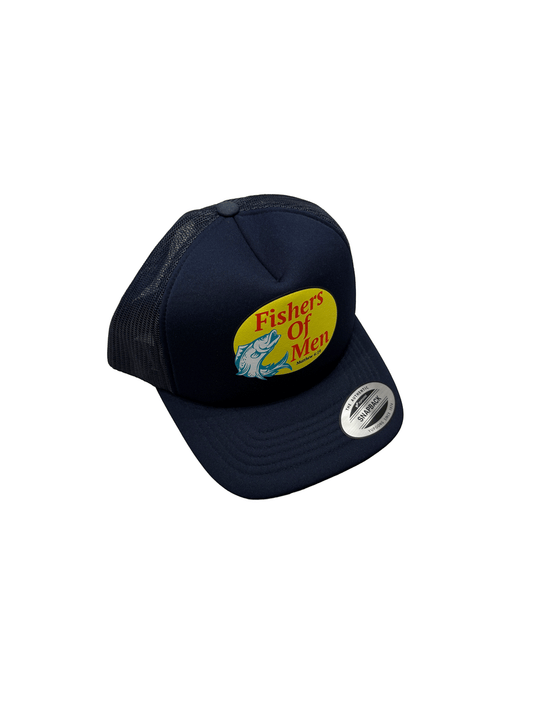 "Fishers Of Men" Navy Trucker Cap