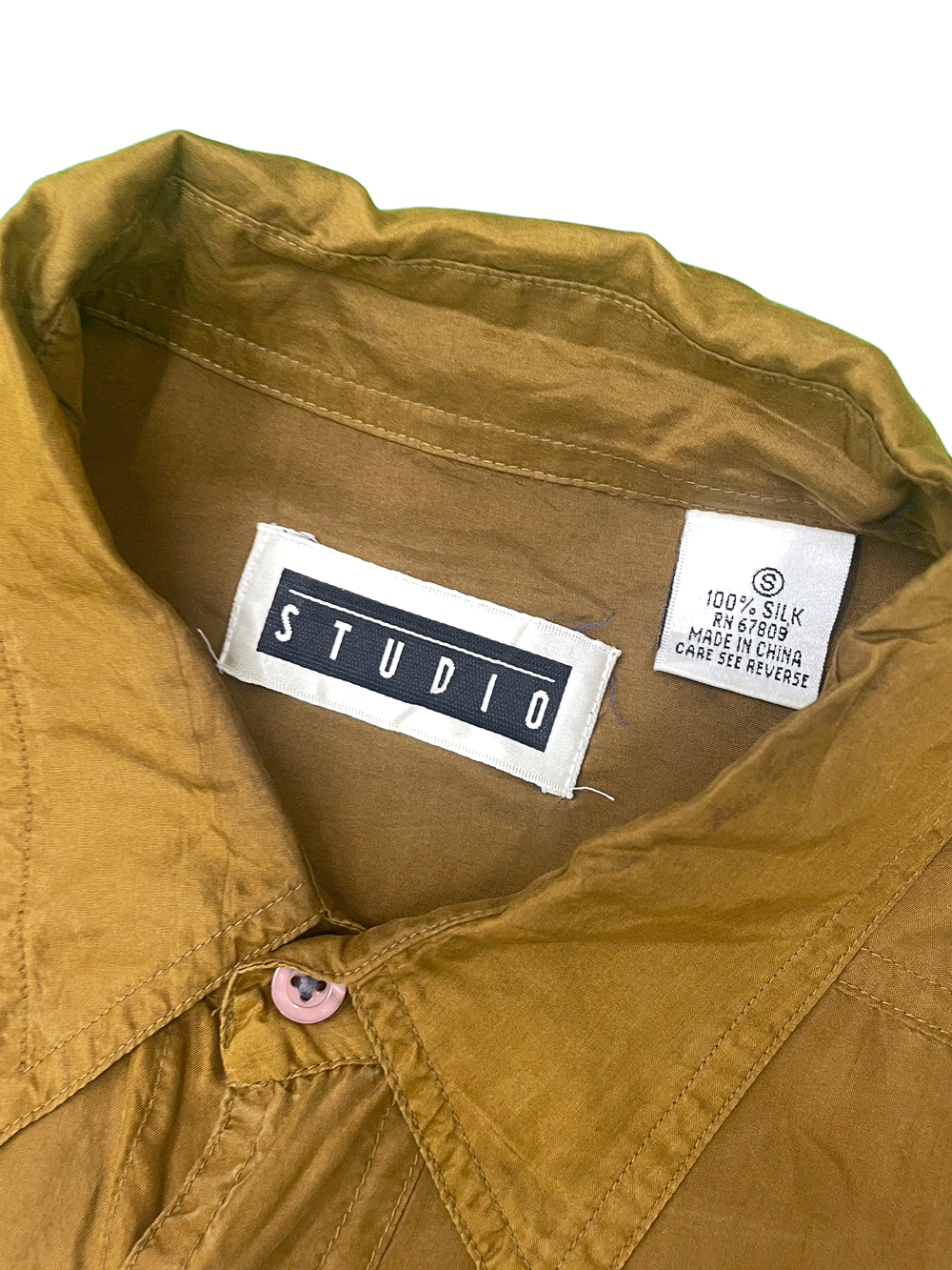 STUDIO L/S SILK SHIRT