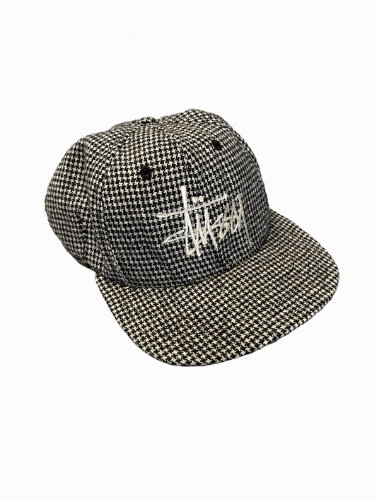 80'S "Stussy" Check Cap