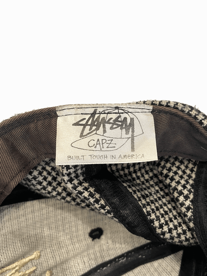 80'S "Stussy" Check Cap