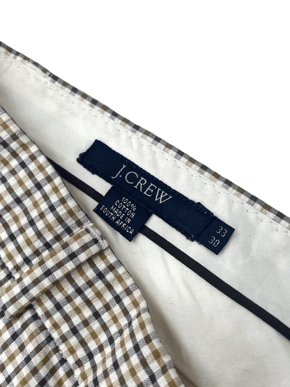 J.CREW CHECKER SLACKS
