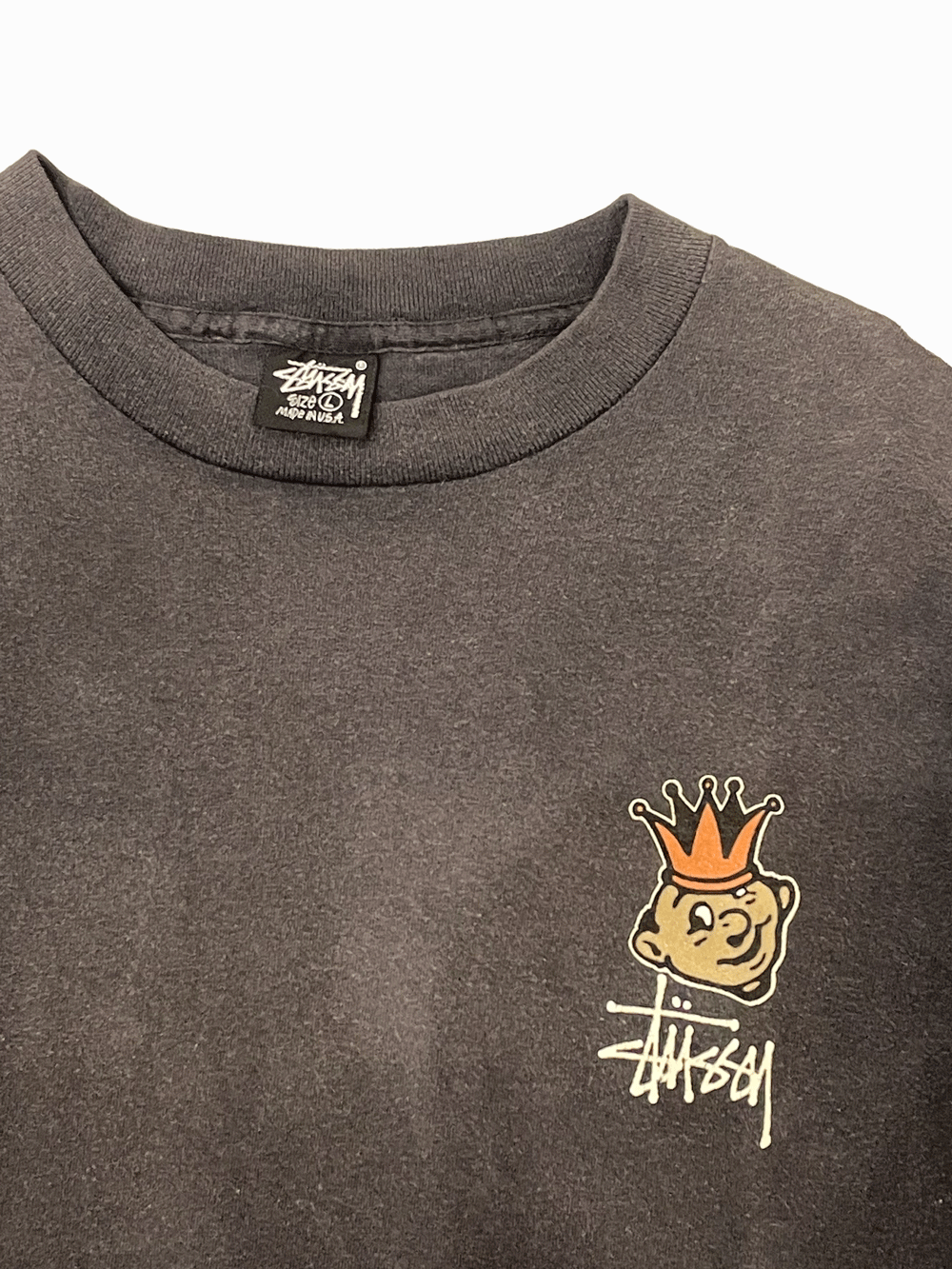 80'S "Stussy" Crown Clown T-shirt