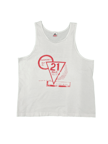 90'S 21 BAR SALUTE "BUD LIGHT" TANK TOP