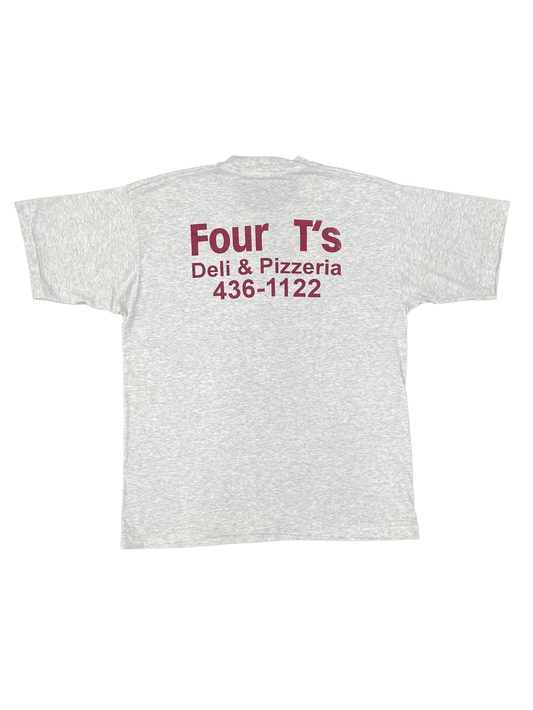 90'S "FOUR T'S" DELI & PIZZERIA T-SHIRT