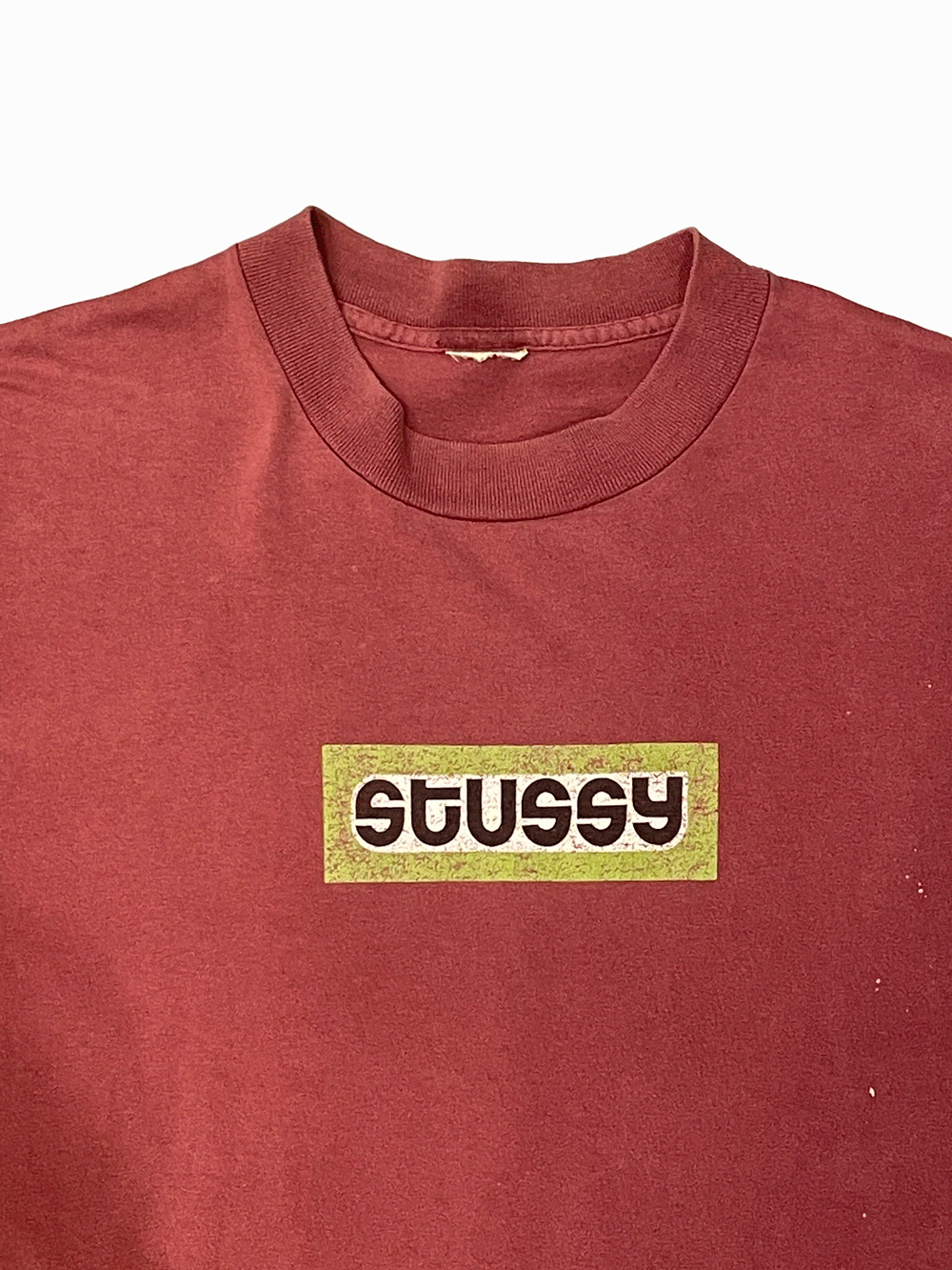 90'S "Stussy" Box Logo T-shirt