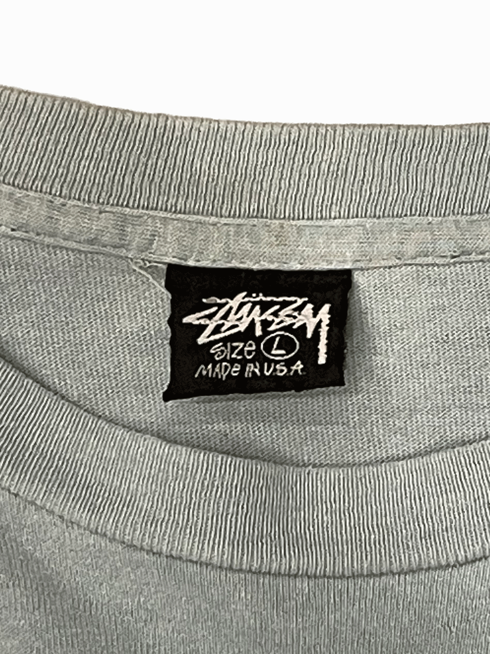80'S "Stussy" Shadow Man T-shirt