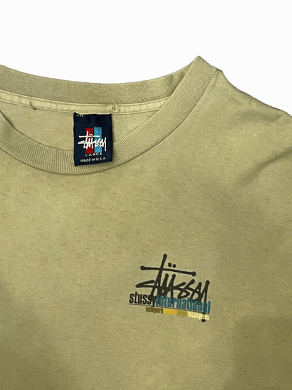 90'S "Stussy" International T-shirt