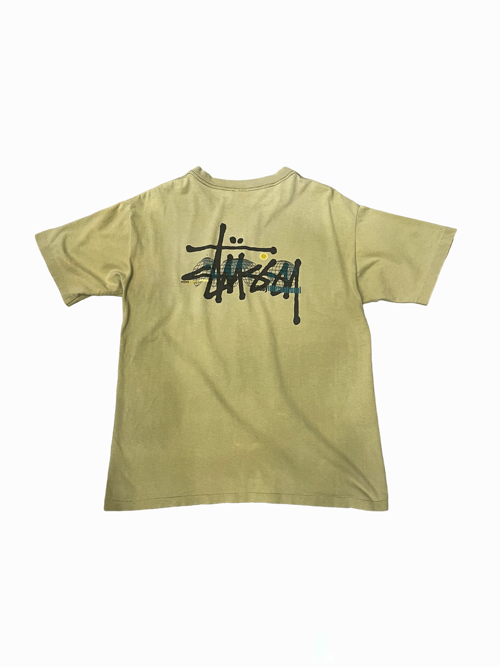 90'S "Stussy" International T-shirt