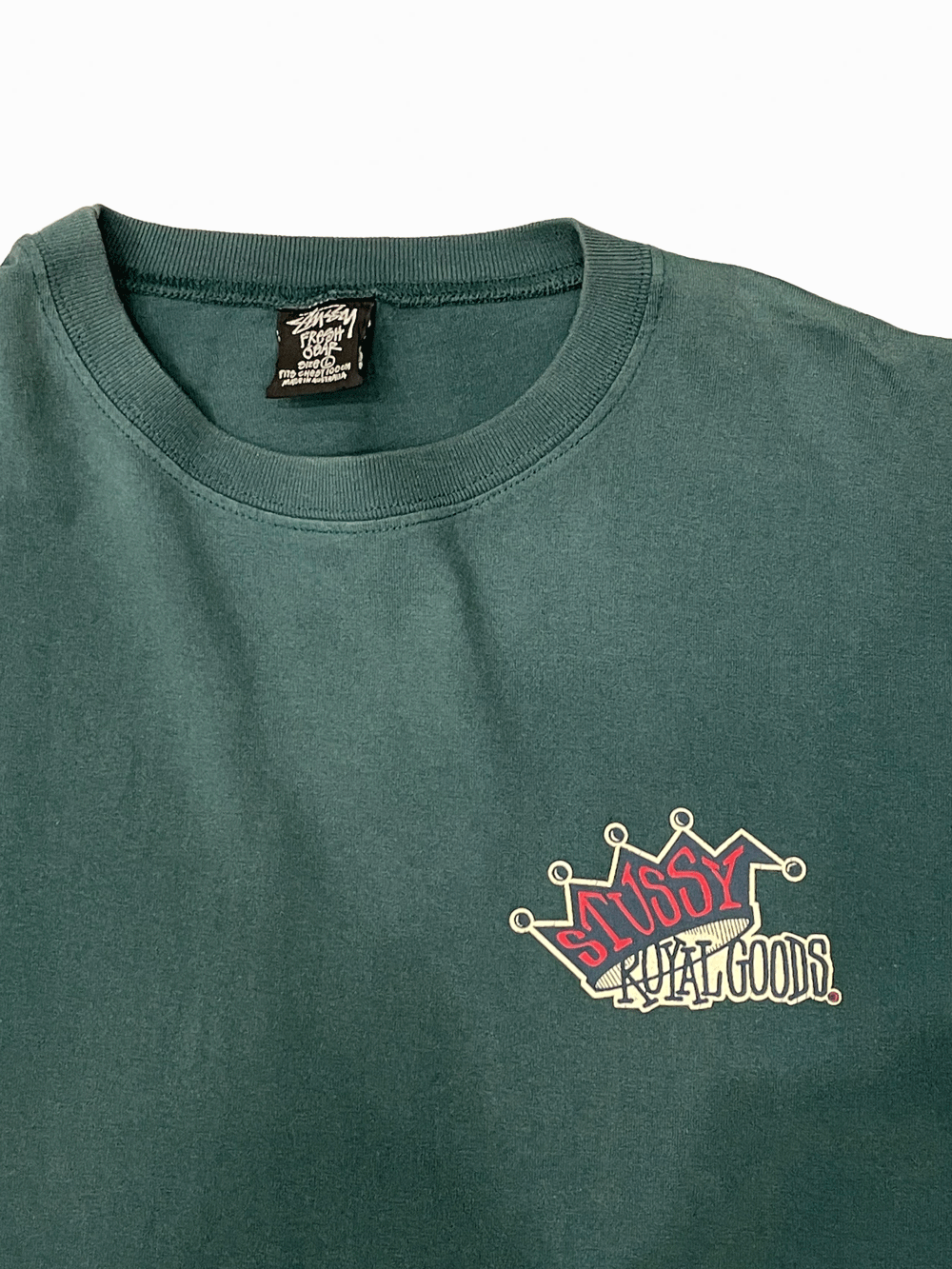 80'S "Stussy" Crown Logo T-shirt