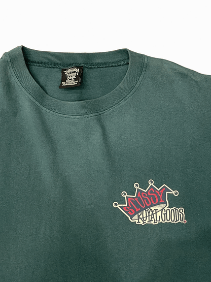 80'S "Stussy" Crown Logo T-shirt