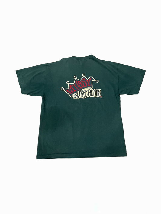 80'S "Stussy" Crown Logo T-shirt