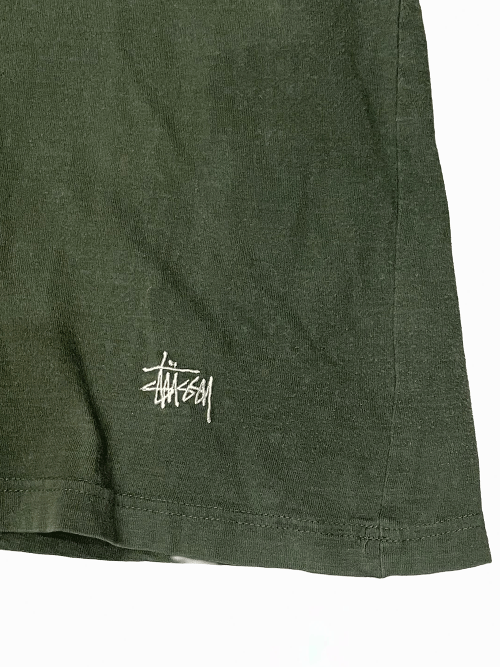 90'S "Stussy" Border T-shirt