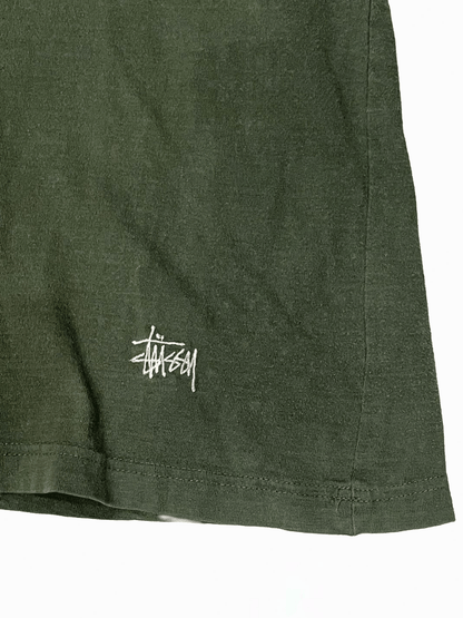 90'S "Stussy" Border T-shirt