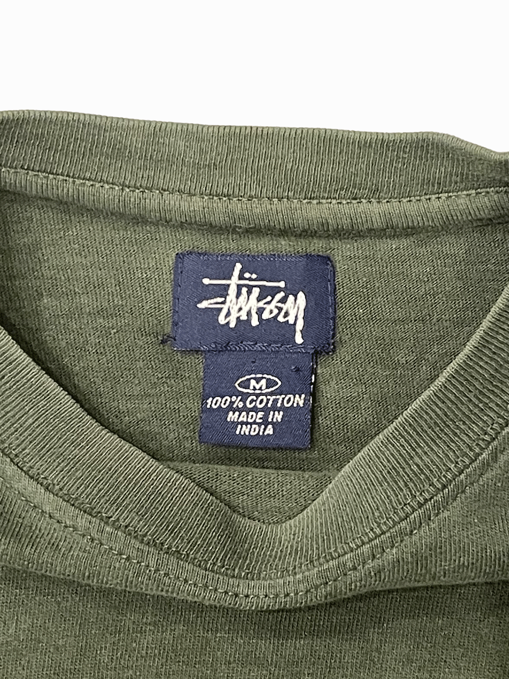 90'S "Stussy" Border T-shirt