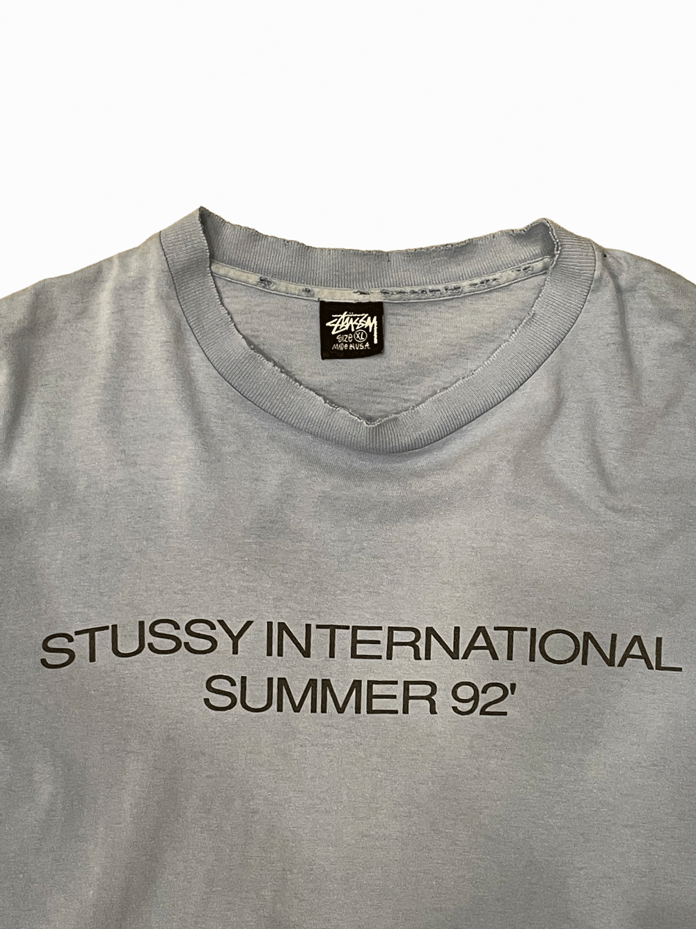 90'S "Stussy" SUMMER 92' T-shirt