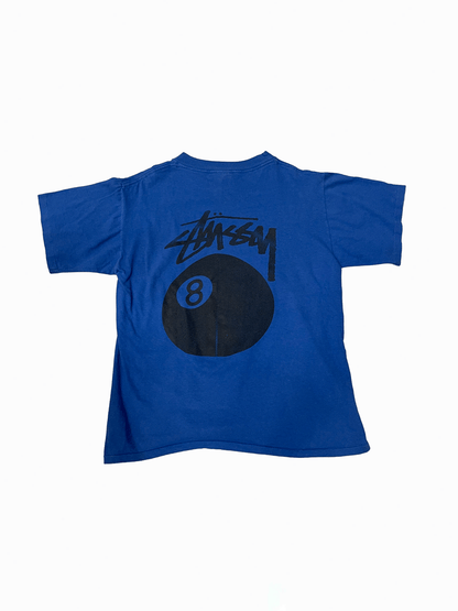 80'S "Stussy" 8ball Boot T-shirt