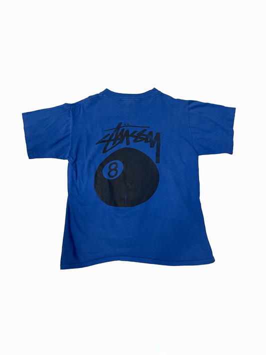 80'S "Stussy" 8ball Boot T-shirt