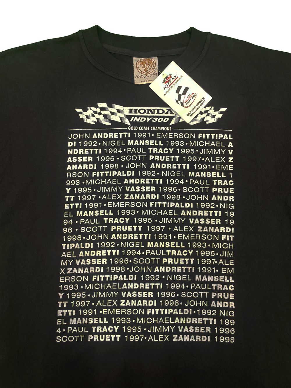 1999 HONDA INDY300 OFFICIAL T-SHIRT