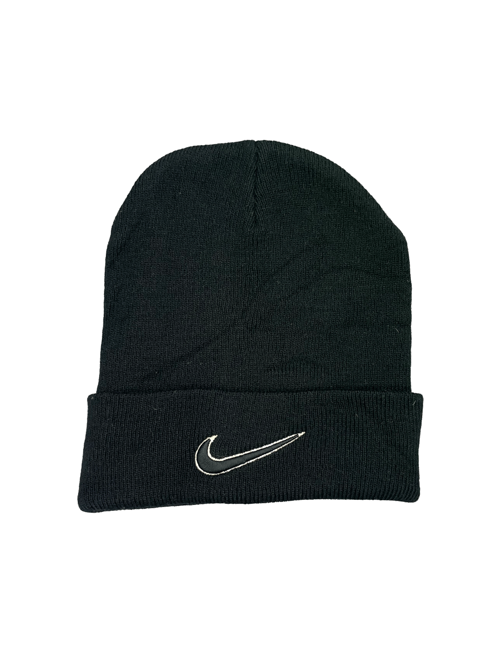 NIKE BLACK SWOOSH BEANIE