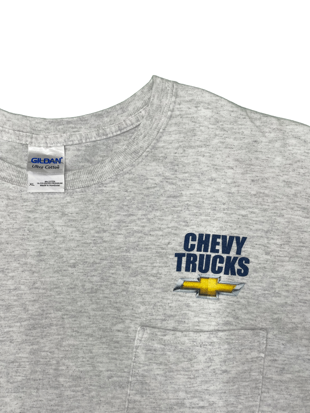 "CHEVY TRUCKS" POCKET T-SHIRT