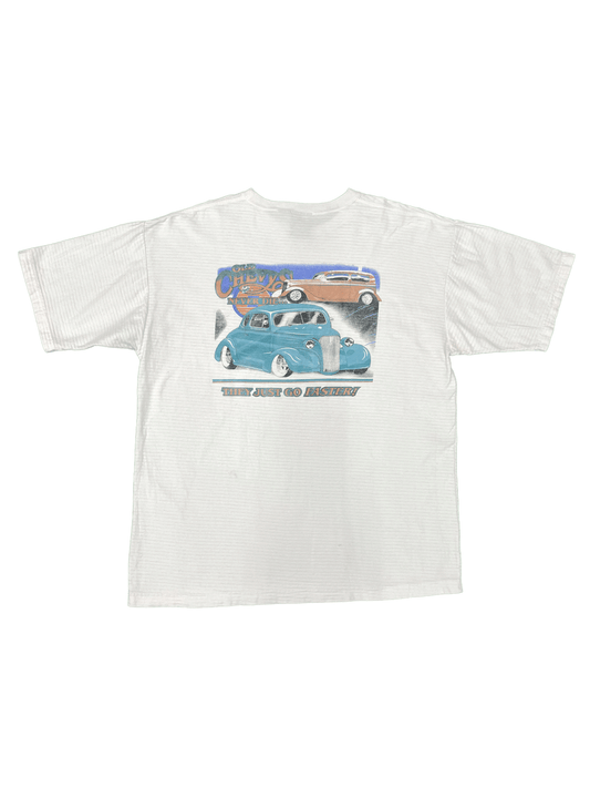 "OLD CHEVYS NEVER DIE" VANS MADE IN USA T-SHIRT