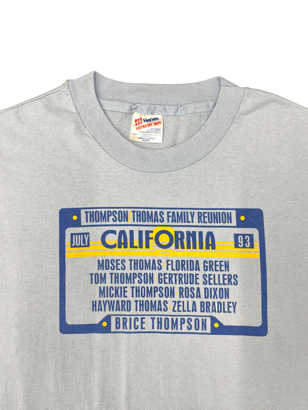 90'S "THOMPSON THOMAS FAMILY REUNION" T-SHIRT