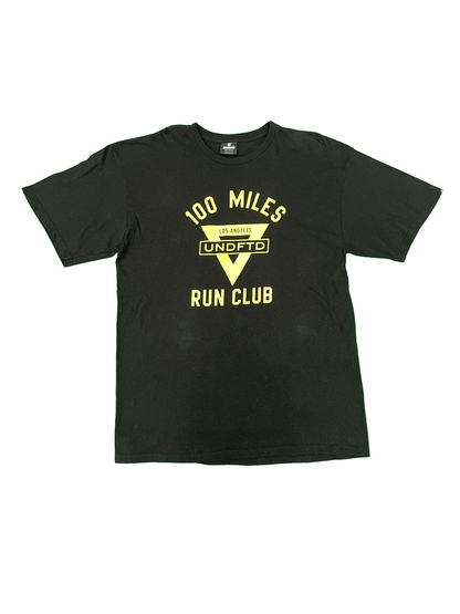 "100MILES RUN CLUB" LA UNDEFEATED T-SHIRT