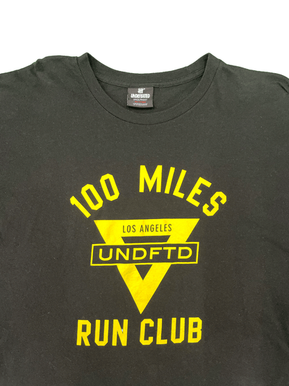 "100MILES RUN CLUB" LA UNDEFEATED T-SHIRT