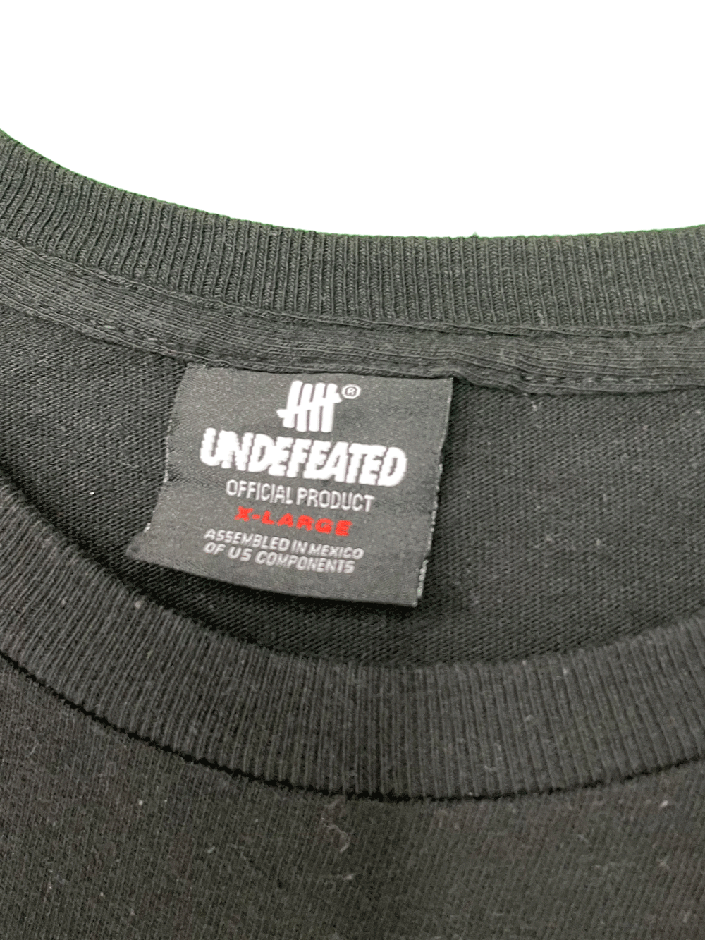 "100MILES RUN CLUB" LA UNDEFEATED T-SHIRT