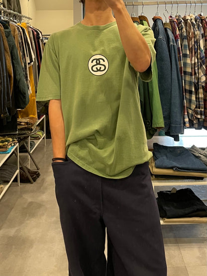 "Stussy" Chanel Logo T-shirt
